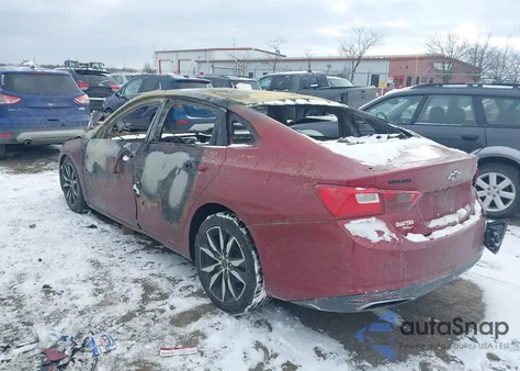 2020 Chevrolet Malibu Fwd Rs из США, поврежденный, VIN 1G1ZG5ST8LF112966